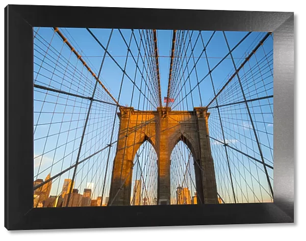 USA, New York, Brooklyn Bridge