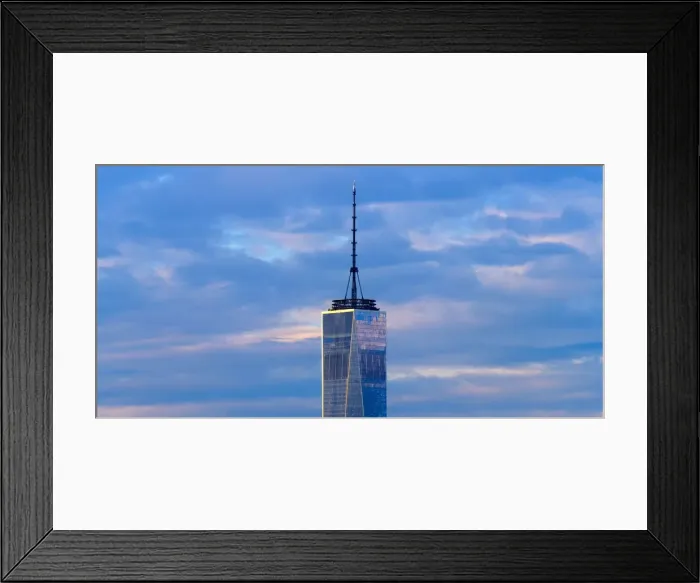 Framed Print : USA, New York, Lower Manhattan, Freedom Tower