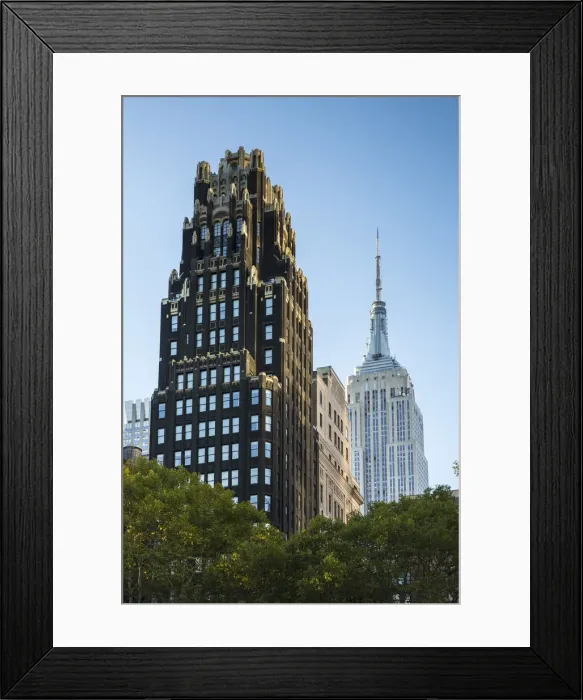 Framed Print : Bryant Park & Empire State Building, Manhattan, New York City, USA Framed Print : Bryant Park & Empire State Building, Manhattan, New York City, USA