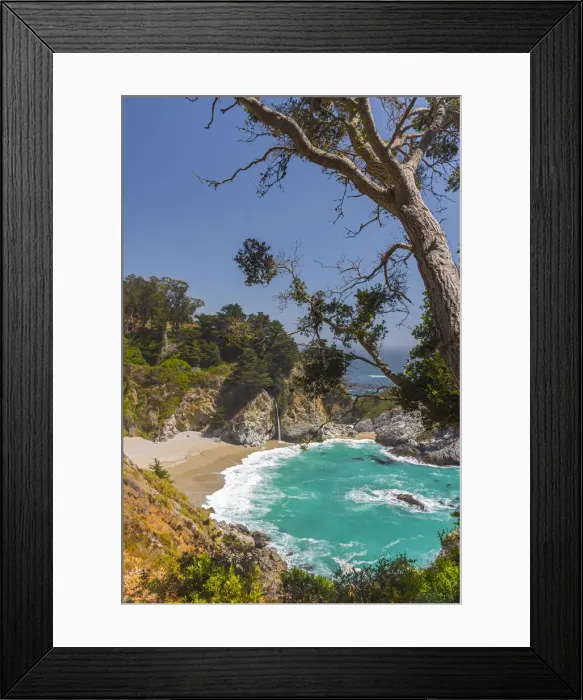 Framed Print : USA, California, Big Sur, Pacific Coast Highway (California State Route 1), Julia Framed Print : USA, California, Big Sur, Pacific Coast Highway (California State Route 1), Julia