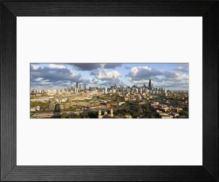 Framed Print : USA, Illinois, Chicago, City Skyline