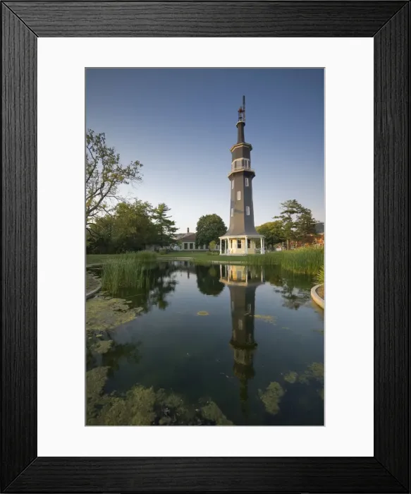 Framed Print : USA, Illinois, old Route 66, Dwight, The Windmill Framed Print : USA, Illinois, old Route 66, Dwight, The Windmill