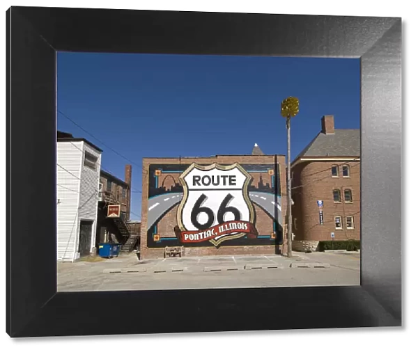 USA, Illinois, Old Route 66, Pontiac, Museum