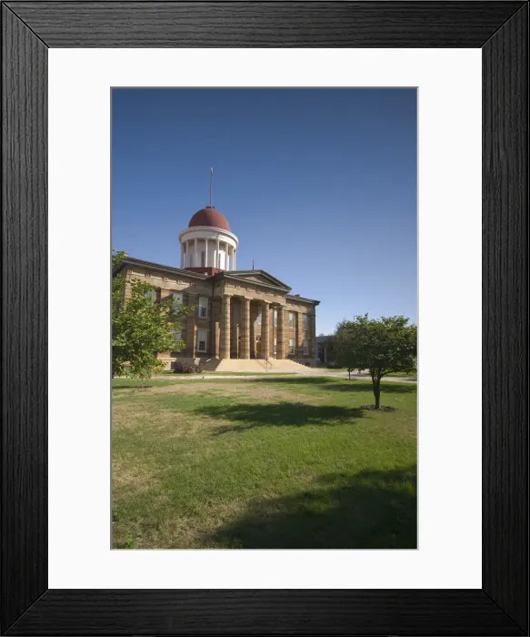 Framed Print : USA, Illinois, Springfield, Old Capitol Building Framed Print : USA, Illinois, Springfield, Old Capitol Building