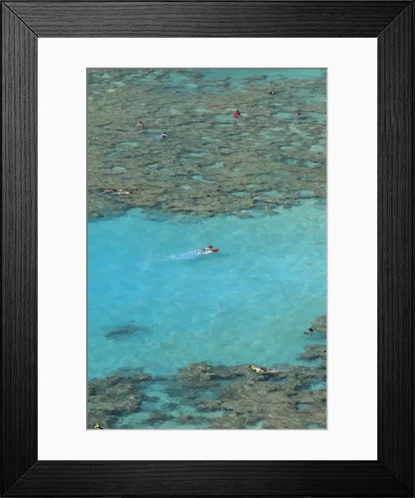 Framed Print : USA, Hawaii, Oahu, Hanauma Bay