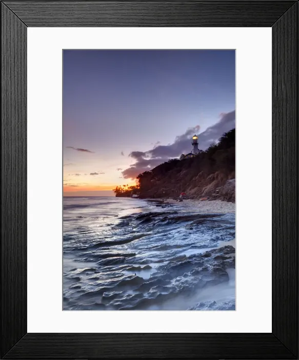 Framed Print : USA, Hawaii, Oahu, Honolulu, Diamond Head Lighthouse Framed Print : USA, Hawaii, Oahu, Honolulu, Diamond Head Lighthouse