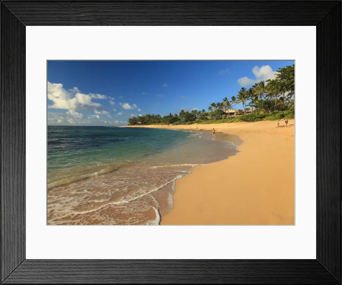 Framed Print : USA, Hawaii, Oahu, North Shore, Sunset Beach Framed Print : USA, Hawaii, Oahu, North Shore, Sunset Beach
