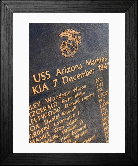 Framed Print : USA, Hawaii, Oahu, Pearl Harbour National Monument Framed Print : USA, Hawaii, Oahu, Pearl Harbour National Monument