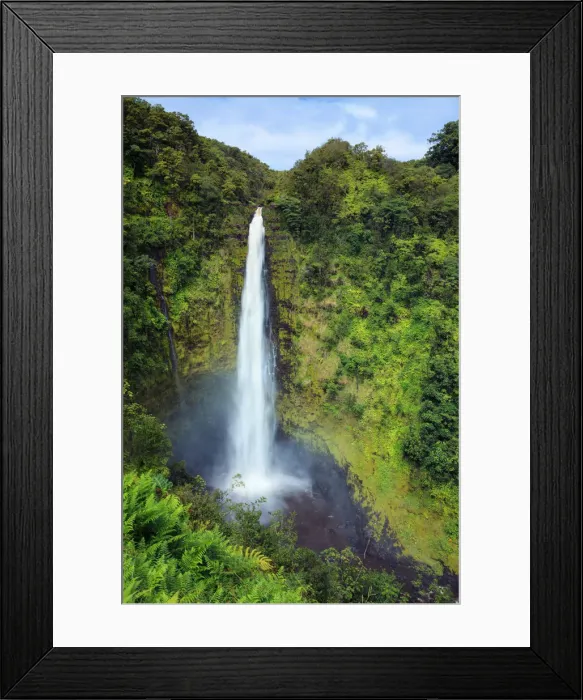 Framed Print : USA, Hawaii, The Big Island, Akaka Falls State Park Framed Print : USA, Hawaii, The Big Island, Akaka Falls State Park