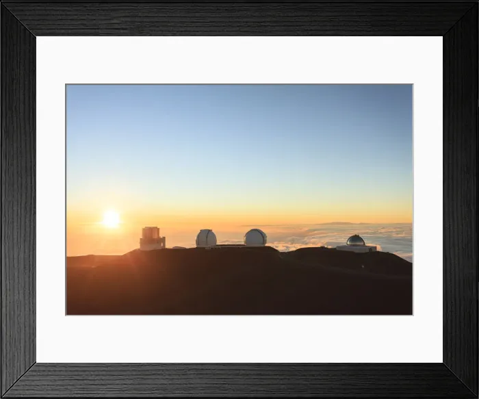 Framed Print : USA, Hawaii, The Big Island, Mauna Kea Observatory (4200m) Framed Print : USA, Hawaii, The Big Island, Mauna Kea Observatory (4200m)