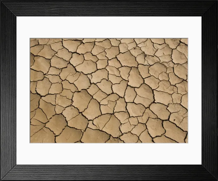 Framed Print : USA, California, Bombay Beach, Salton Sea area, dried lake bed Framed Print : USA, California, Bombay Beach, Salton Sea area, dried lake bed