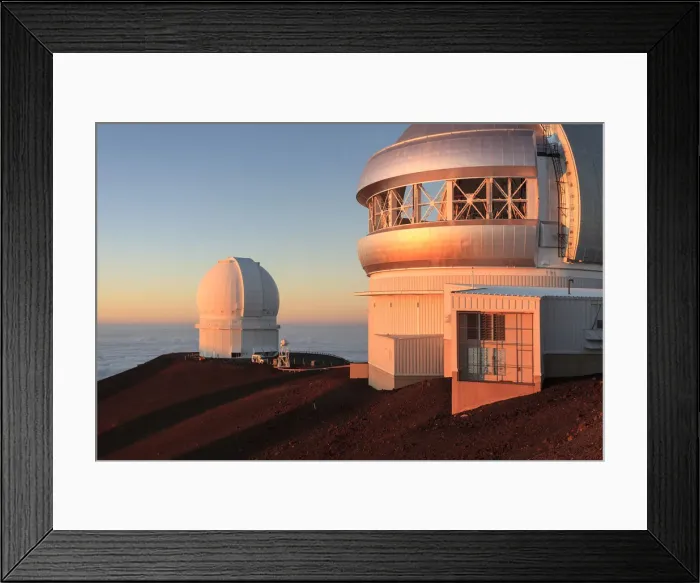 Framed Print : USA, Hawaii, The Big Island, Mauna Kea Observatory (4200m) Framed Print : USA, Hawaii, The Big Island, Mauna Kea Observatory (4200m)