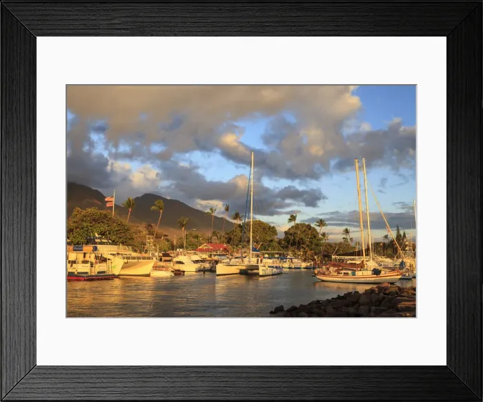 Framed Print : USA, Hawaii, Maui, Lahaina, Lahaina Historic Harbour Framed Print : USA, Hawaii, Maui, Lahaina, Lahaina Historic Harbour