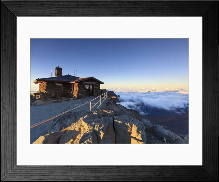 Framed Print : USA, Hawaii, Maui, Haleakala National Park, Visitor Center and Crater Rim Framed Print : USA, Hawaii, Maui, Haleakala National Park, Visitor Center and Crater Rim