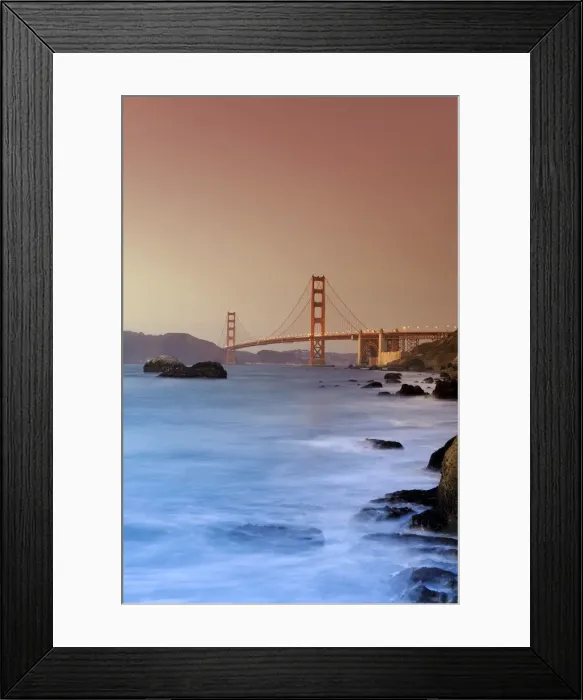 Framed Print : USA, California, San Francisco, Bakers Beach and Golden Gate Bridge Framed Print : USA, California, San Francisco, Bakers Beach and Golden Gate Bridge