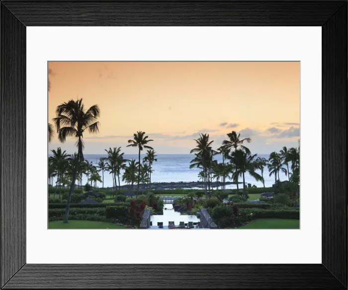 Framed Print : USA, Hawaii, Maui, Kapalua, luxury resort Framed Print : USA, Hawaii, Maui, Kapalua, luxury resort