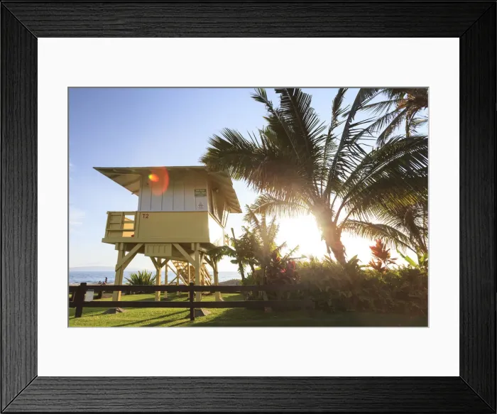 Framed Print : USA, Hawaii, Maui, Kihei, Kamaole Beach Park Framed Print : USA, Hawaii, Maui, Kihei, Kamaole Beach Park