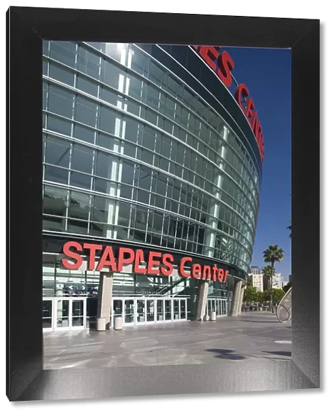USA, California, Los Angeles, Downtown, Staples Center sports arena