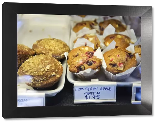 USA, California, San Francisco, Cafe, Scones and Muffins
