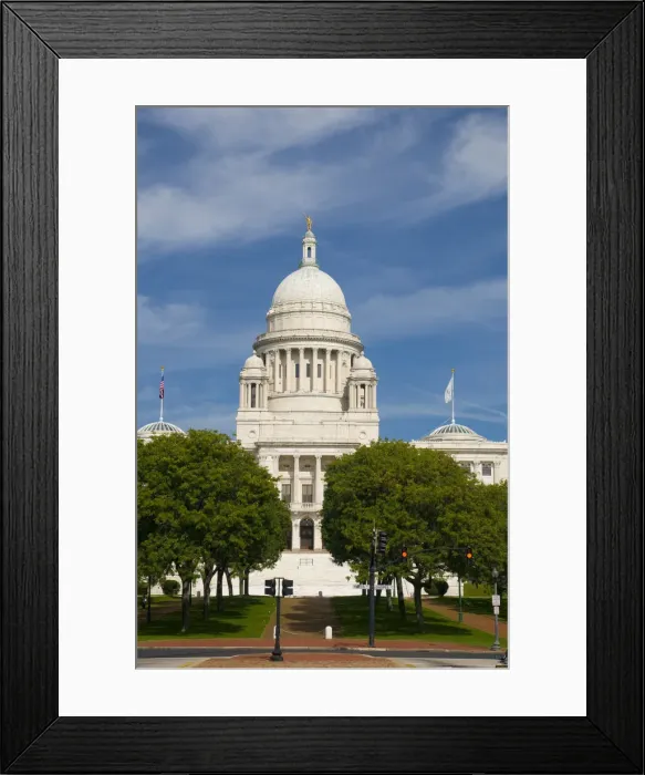 Framed Print : USA, Rhode Island, Providence, State Capitol Framed Print : USA, Rhode Island, Providence, State Capitol