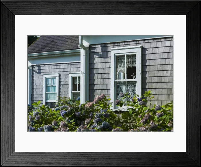 Framed Print : USA, Massachusetts, Cape Cod, Chatham, house detail Framed Print : USA, Massachusetts, Cape Cod, Chatham, house detail