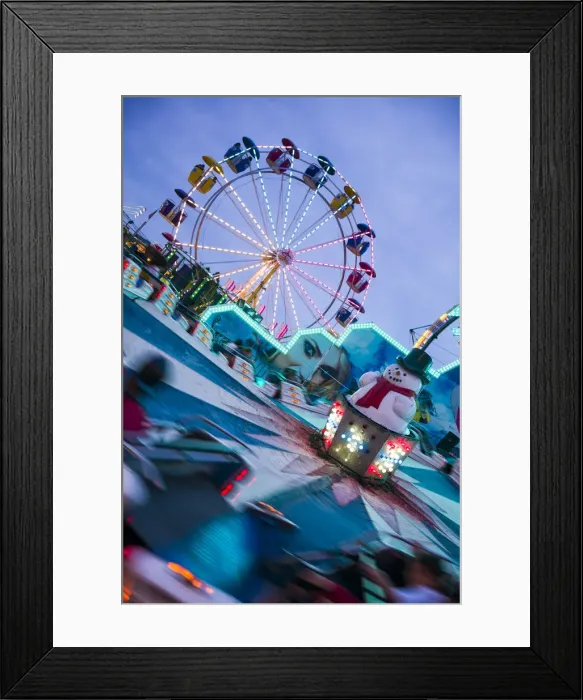 Framed Print : USA, Massachusetts, Cape Ann, Gloucester, annual Saint Peters Fiesta, carnival rides Framed Print : USA, Massachusetts, Cape Ann, Gloucester, annual Saint Peters Fiesta, carnival rides