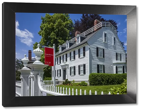 USA, Massachusetts, Salem, Ropes Mansion, 1727, historic home