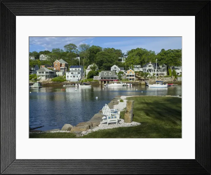 Framed Print : USA, Massachusetts, Cape Ann, Annisquam, Lobster Cove