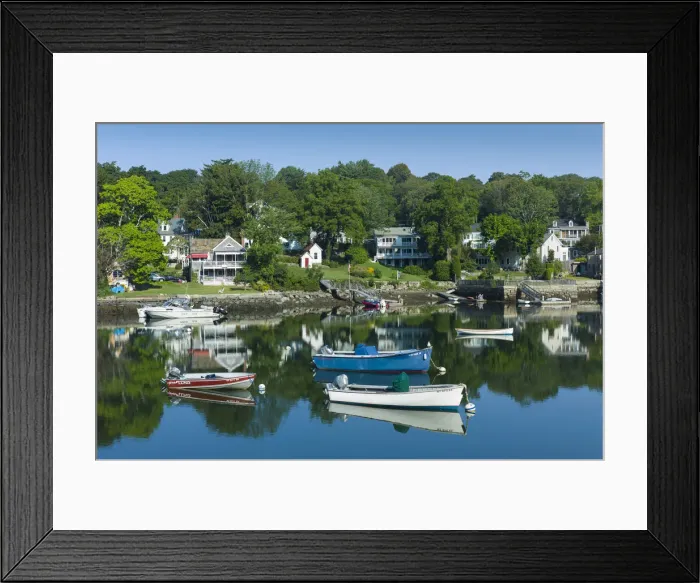 Framed Print : USA, Massachusetts, Gloucester, Annisquam, Lobster Cove