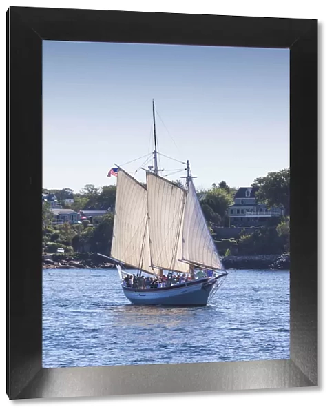 USA, Massachusetts, Cape Ann, Gloucester, annual Gloucester Schooner Festival, schooner
