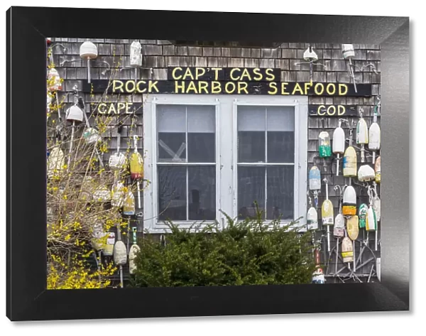 USA, Massachusetts, Cape Cod, Rock Harbor, lobster shack