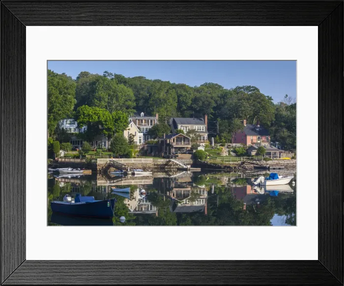 Framed Print : USA, Massachusetts, Cape Ann, Annisquam, Lobster Cove Framed Print : USA, Massachusetts, Cape Ann, Annisquam, Lobster Cove