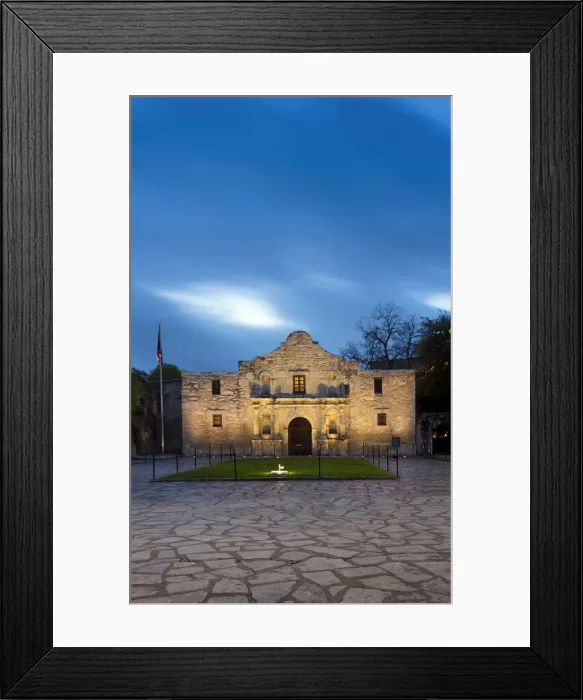 Framed Print : Texas, San Antonio, The Alamo, 1836, Alamo Mission, Battle Of The Alamo, UNESCO World Framed Print : Texas, San Antonio, The Alamo, 1836, Alamo Mission, Battle Of The Alamo, UNESCO World