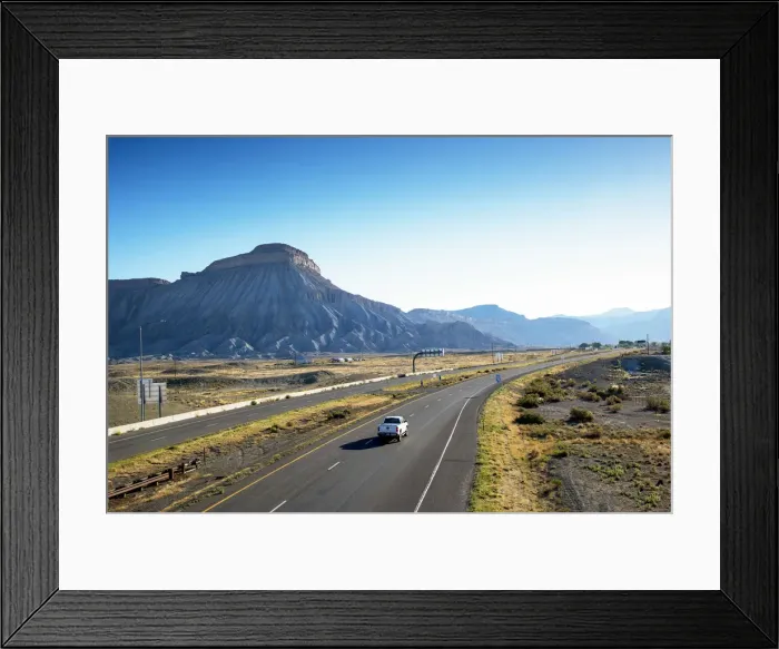 Framed Print : USA, Colorado, Mesa County In Western Colorado, De Beque Canyon, Desert Sandstone Canyons Framed Print : USA, Colorado, Mesa County In Western Colorado, De Beque Canyon, Desert Sandstone Canyons