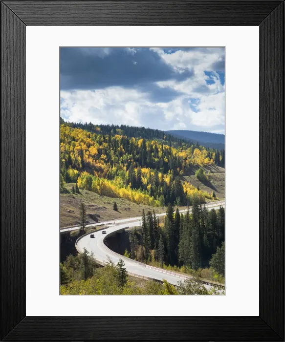 Framed Print : USA, Vail Pass, Colorado, 10, 662-foot-high Mountain Pass Between Vail And Cooper Mountain Framed Print : USA, Vail Pass, Colorado, 10, 662-foot-high Mountain Pass Between Vail And Cooper Mountain