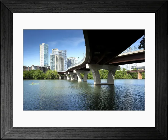 Framed Print : Texas, Austin, Lady Bird Lake, Colorado River, James D Framed Print : Texas, Austin, Lady Bird Lake, Colorado River, James D
