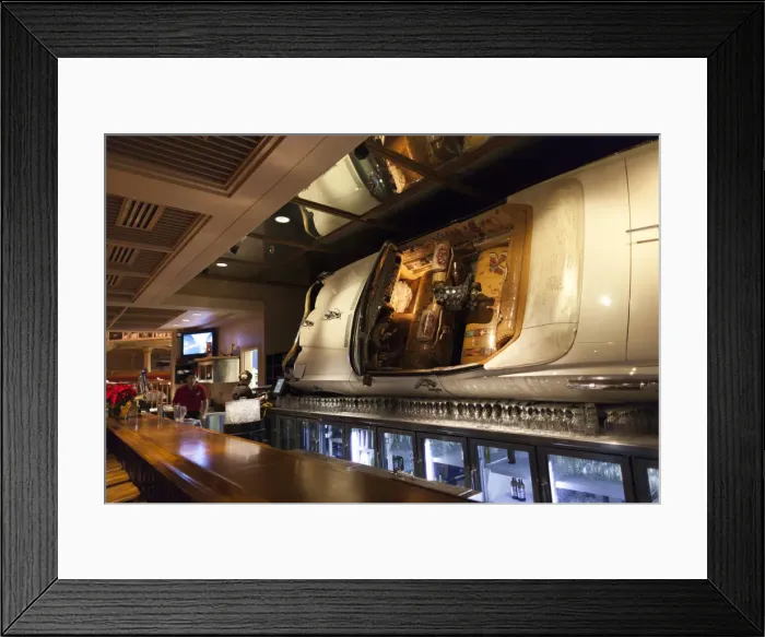 Framed Print : USA, California, San Joaquin Valley, Bakersfield, Buck Owens Crystal Palace country