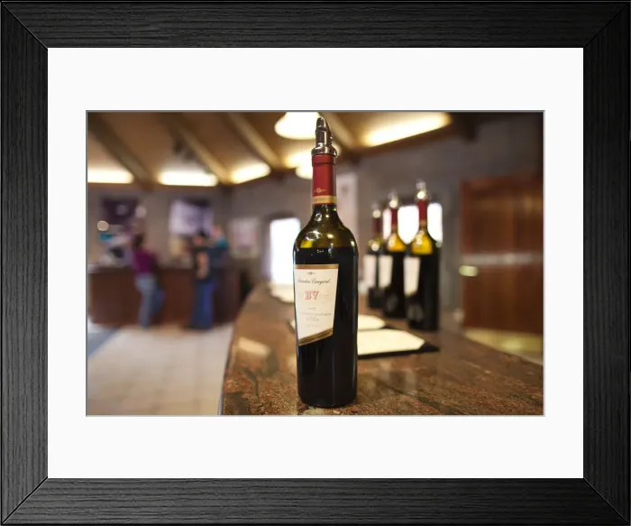 Framed Print : USA, California, Northern California, Napa Valley Wine Country, Rutherford, Beaulieu Framed Print : USA, California, Northern California, Napa Valley Wine Country, Rutherford, Beaulieu