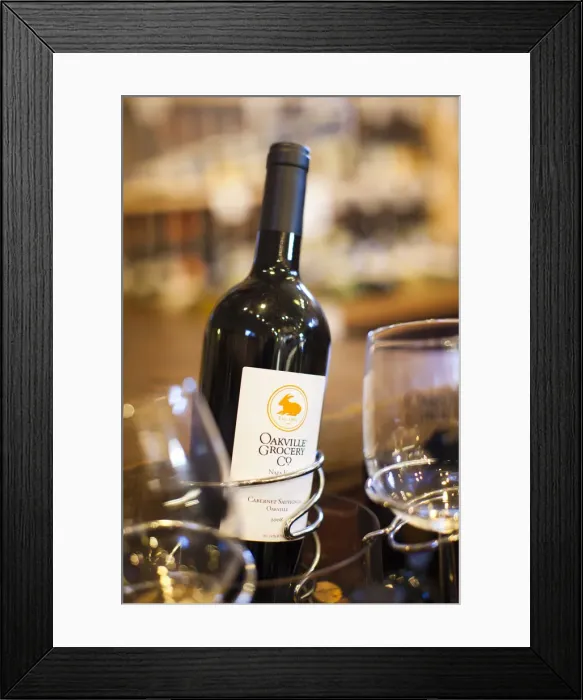Framed Print : USA, California, Northern California, Napa Valley Wine Country, Oakville, Oakville Framed Print : USA, California, Northern California, Napa Valley Wine Country, Oakville, Oakville