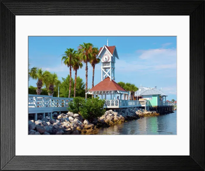 Framed Print : Florida, Anna Maria Island, Historic Bridge Street Pier, Brandenton Beach, Manatee County Framed Print : Florida, Anna Maria Island, Historic Bridge Street Pier, Brandenton Beach, Manatee County