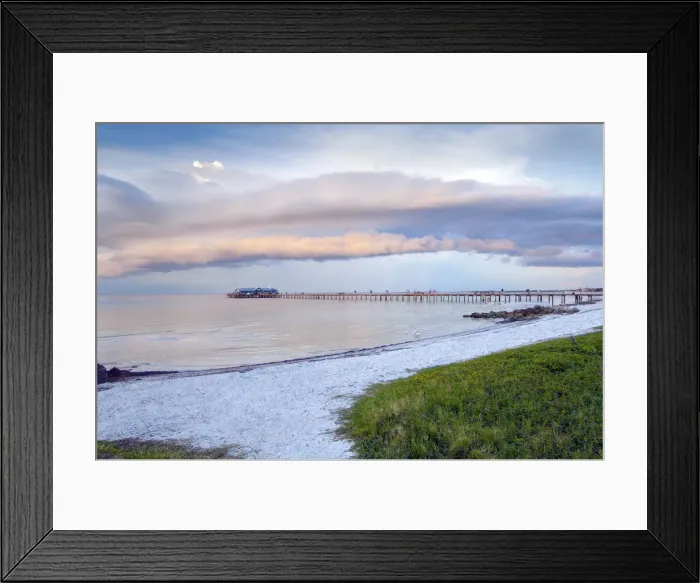 Framed Print : Florida, Anna Maria Island, City Pier, Manatee County, Tampa Bay, Beach, Sunset