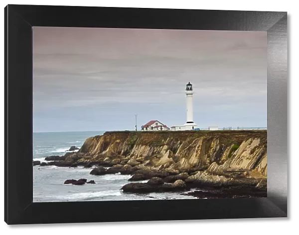 USA, California, Northern California, North Coast, Point Arena, Point Arena Lighthouse