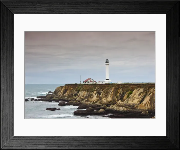 Framed Print : USA, California, Northern California, North Coast, Point Arena, Point Arena Lighthouse Framed Print : USA, California, Northern California, North Coast, Point Arena, Point Arena Lighthouse