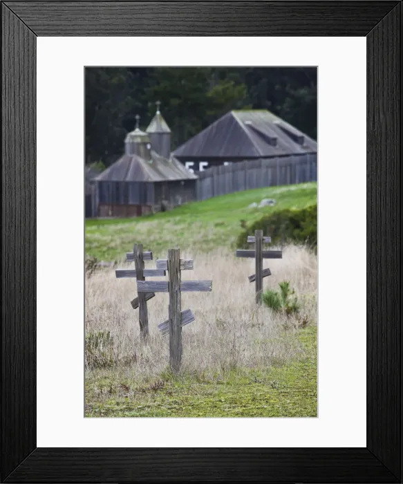 Framed Print : USA, California, Northern California, North Coast, Fort Ross, Fort Ross State Historic Framed Print : USA, California, Northern California, North Coast, Fort Ross, Fort Ross State Historic