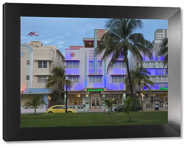 U. S. A, Miami, Miami Beach, South Beach, Ocean Drive, Hilton Grand Vacation Club