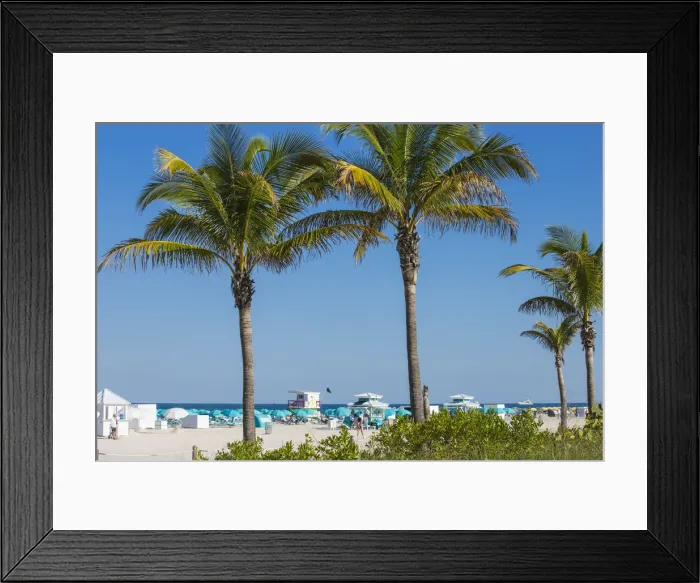 Framed Print : U. S. A, Miami, Miami beach, South Beach Framed Print : U. S. A, Miami, Miami beach, South Beach