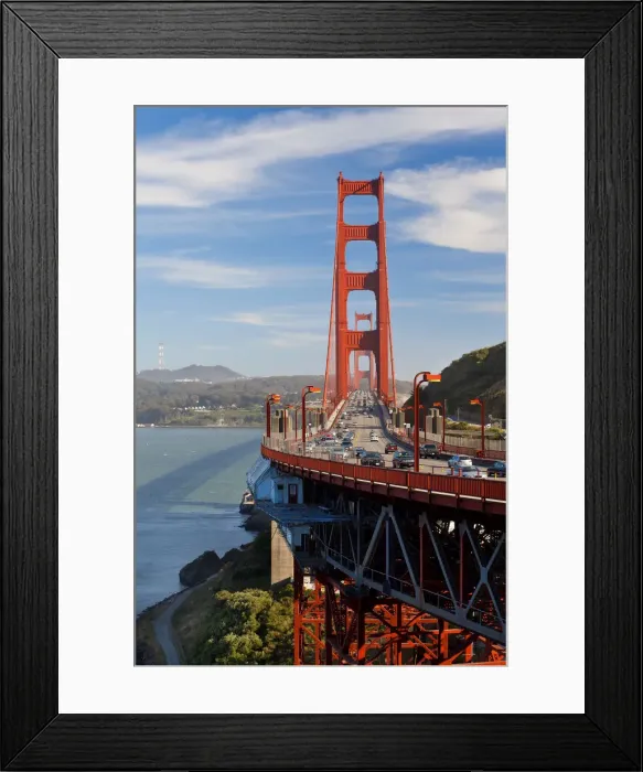 Framed Print : Golden Gate Bridge, San Francisco, California, USA Framed Print : Golden Gate Bridge, San Francisco, California, USA