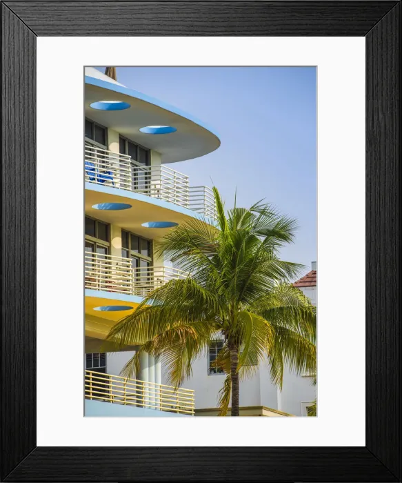 Framed Print : U. S. A, Miami, Miami Beach, South Beach, Ocean Drive, Congress Hotel Framed Print : U. S. A, Miami, Miami Beach, South Beach, Ocean Drive, Congress Hotel