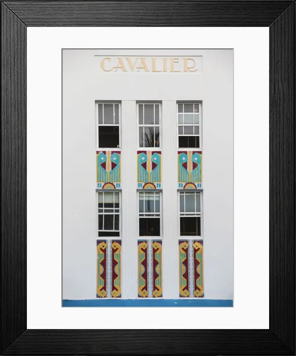 Framed Print : U. S. A, Miami, Miami Beach, South Beach, Ocean Drive, Cavalier Hotel Framed Print : U. S. A, Miami, Miami Beach, South Beach, Ocean Drive, Cavalier Hotel