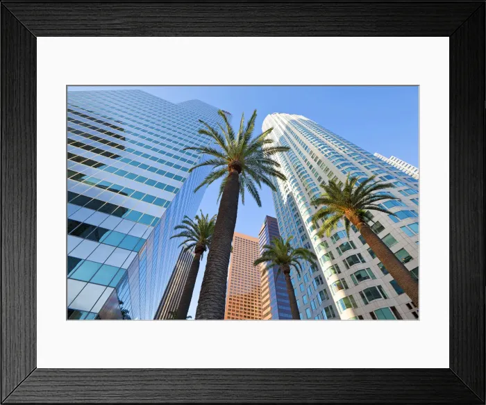 Framed Print : USA, California, Los Angeles, Downtown Framed Print : USA, California, Los Angeles, Downtown